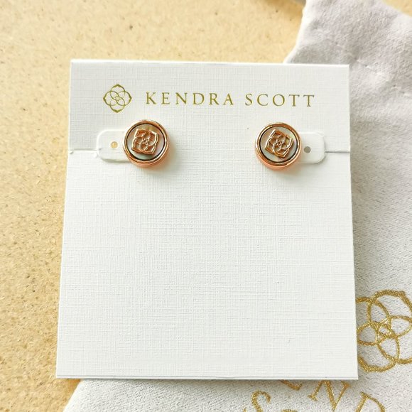 Kendra Scott Jewelry New Kendra Scott Rose Gold Golden Abalone